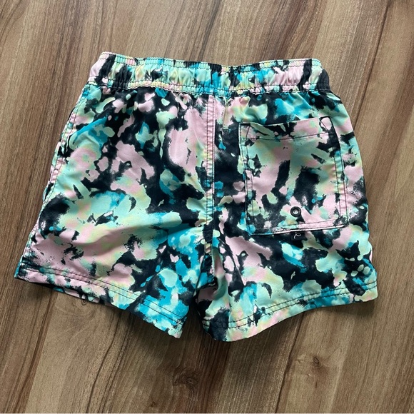 Boys Swim Trunks, Size S, Tie Dye Bathing Suit, Shorts, Art Class 6/7 - Picture 7 of 12